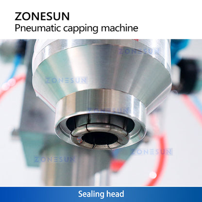 ZONESUN ZS-YG25Q Pneumatic Aerosol Can Crimping Machine