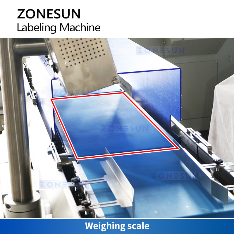 ZONESUN ZS-TB650 Automatic Weigh-Price Date Printing Flat Labeling Machine