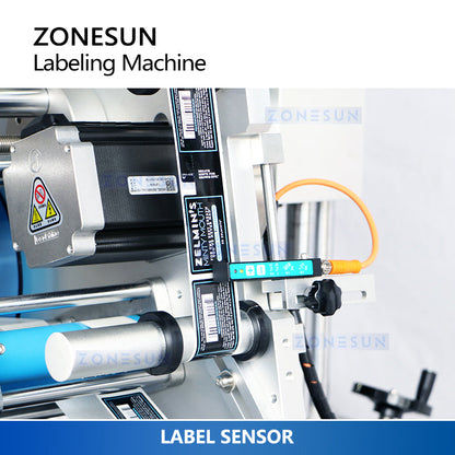 ZONESUN ZS-TB831ST Automatic Three Sides Box Corner Labeling Machine