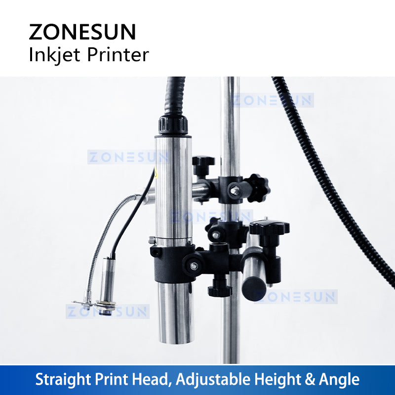 ZONESUN Inkjet Printing Machine With Bracket For Production Line