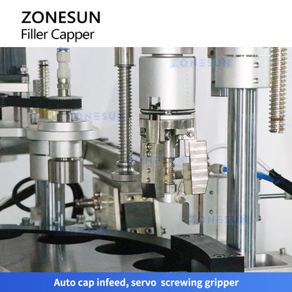 ZONESUN ZS-AFC34 AutomaticThick Paste Filling Capping Machine