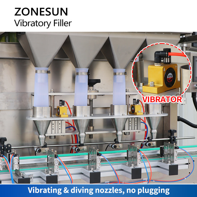 ZONESUN ZS-GW5 Granule Weigh Filler Automatic Particle Filling Machine