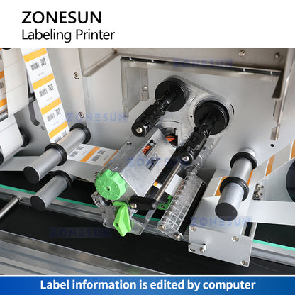 ZONESUN ZS-TB160PO Automatic Flat Surface Labeling Machine