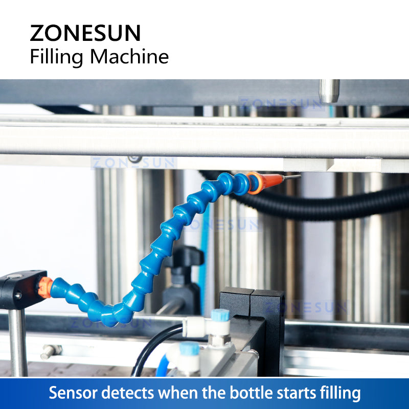 ZONESUN ZS-SV6HS Servo Piston Foam Liquid Filling Machine