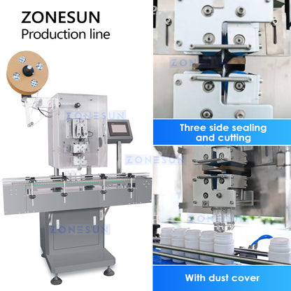 ZONESUN Automatic Gummy Candy Counting Bottling Production Line ZS-AFLC