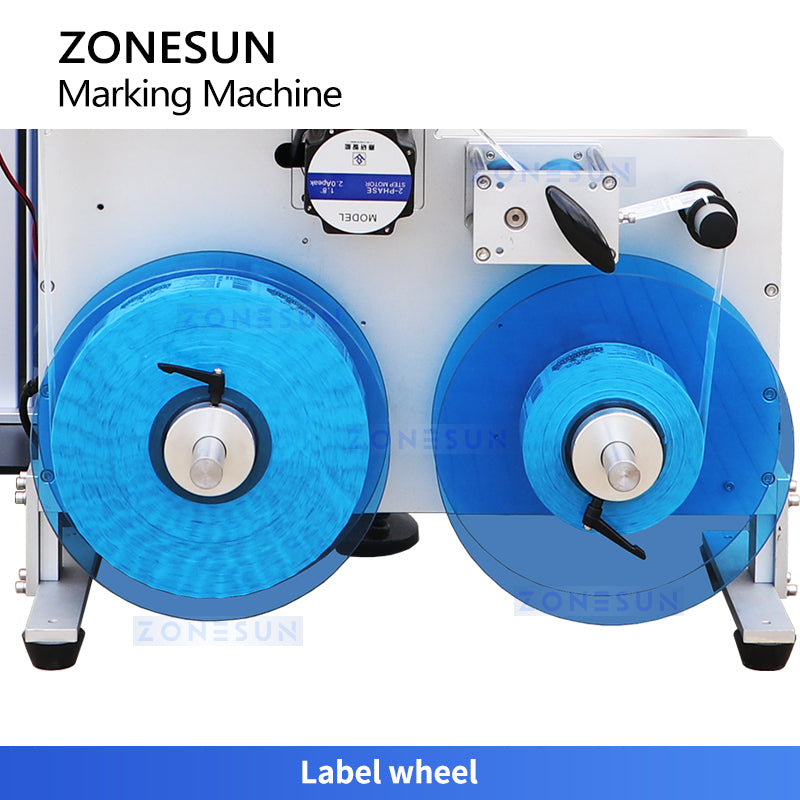 ZONESUN ZS-LMR1 Roll to Roll Rewinder and Laser Coding Machine