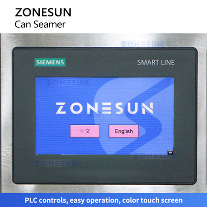 ZONESUN ZS-ACS1 Automatic Can Sealing Machine Seaming machine