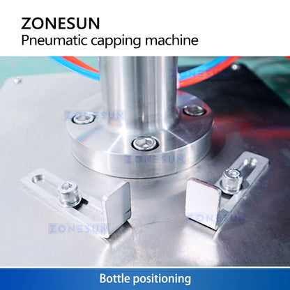 ZONESUN ZS-YG25Q Pneumatic Aerosol Can Crimping Machine