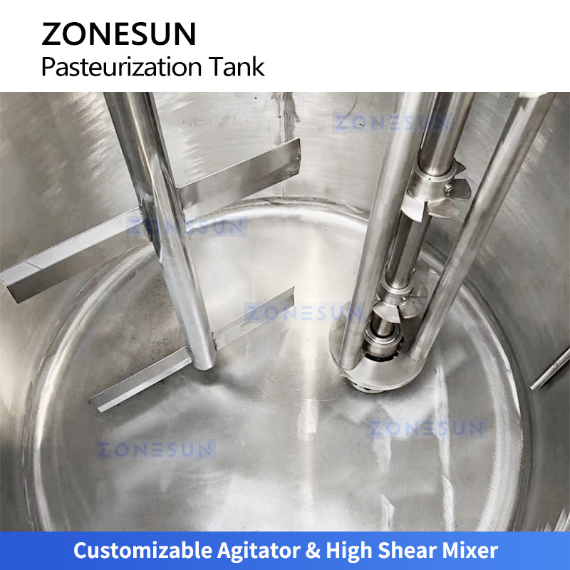 ZONESUN ZS-PRT100L Milk Pasteurization & Refrigeration Tank