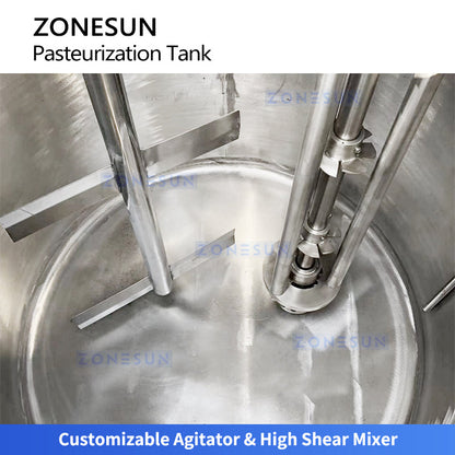 ZONESUN ZS-PRT100L Milk Pasteurization & Refrigeration Tank