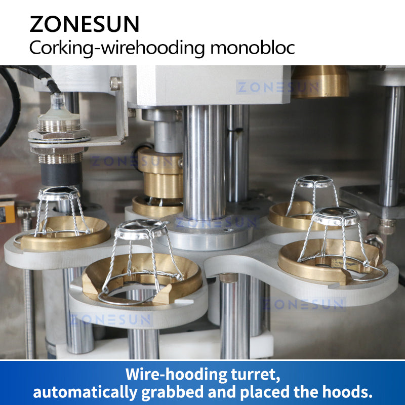 ZONESUN Automatic Wine Corking Machine