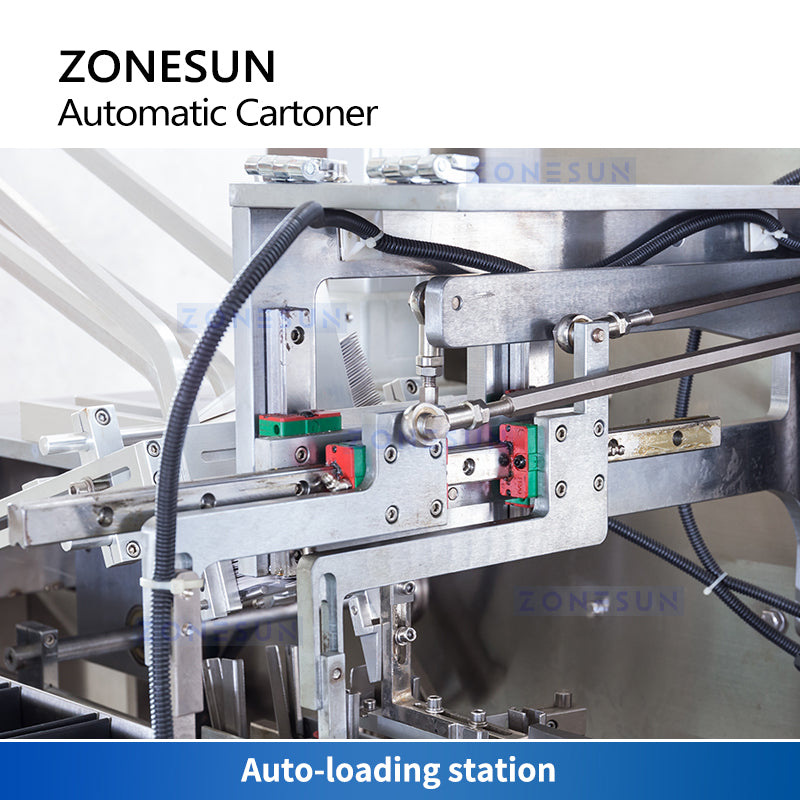 ZONESUN Automatic Cartoner Carton Folder Gluer Folding Horizontal Cartoning Machine ZS-ZH120