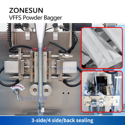 ZONESUN ZS-FM220 Automatic Powder Bag Auger Sachet Packaging Machine