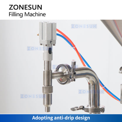 ZONESUN Liquid Filling Machine Bottle Filler Honey Bottling Equipment Magnetic Pump Ketchup Packaging ZS-GTMP30L