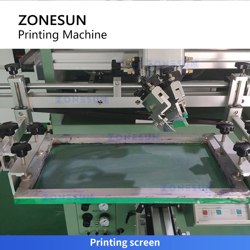 ZONESUN ZS-SWP1 Silk Screen Printing Machine LOGO Printer