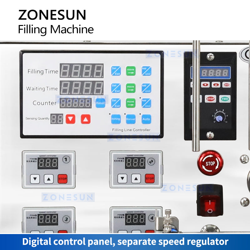 Digital Control Panel Filling Machine