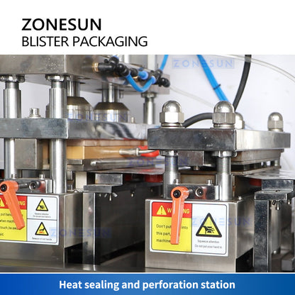 ZONESUN Blister Cup Packing Machine Automatic Cupped Packages ZS-PJZN18