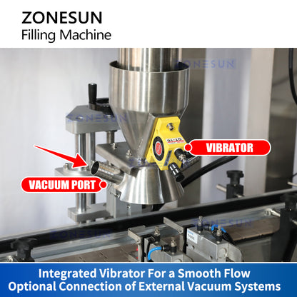 ZONESUN ZS-KLCZ02 Automatic Vibratory Weigh Filler Granule Filling Machine