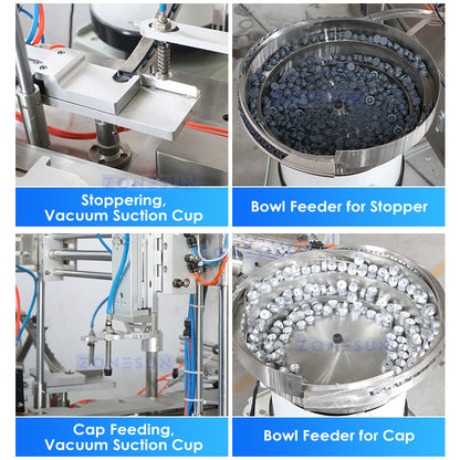 ZONESUN ZS-AFC41 Vial Filling & Capping Monoblock