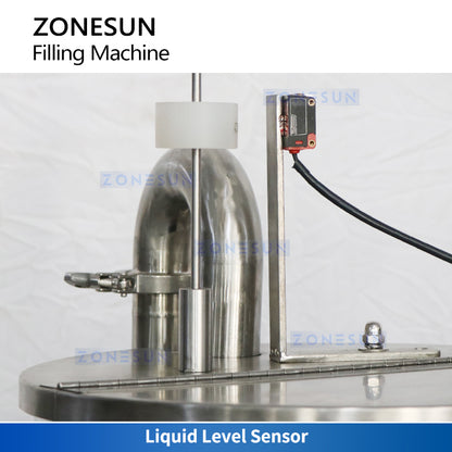 ZONESUN Automatic Liquid Filling Machine Thick Paste Filler Rotor Pump ZS-VTRP1D