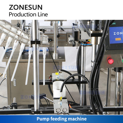 ZONESUN ZS-FALU4 Pump Bottle Packaging Production Line