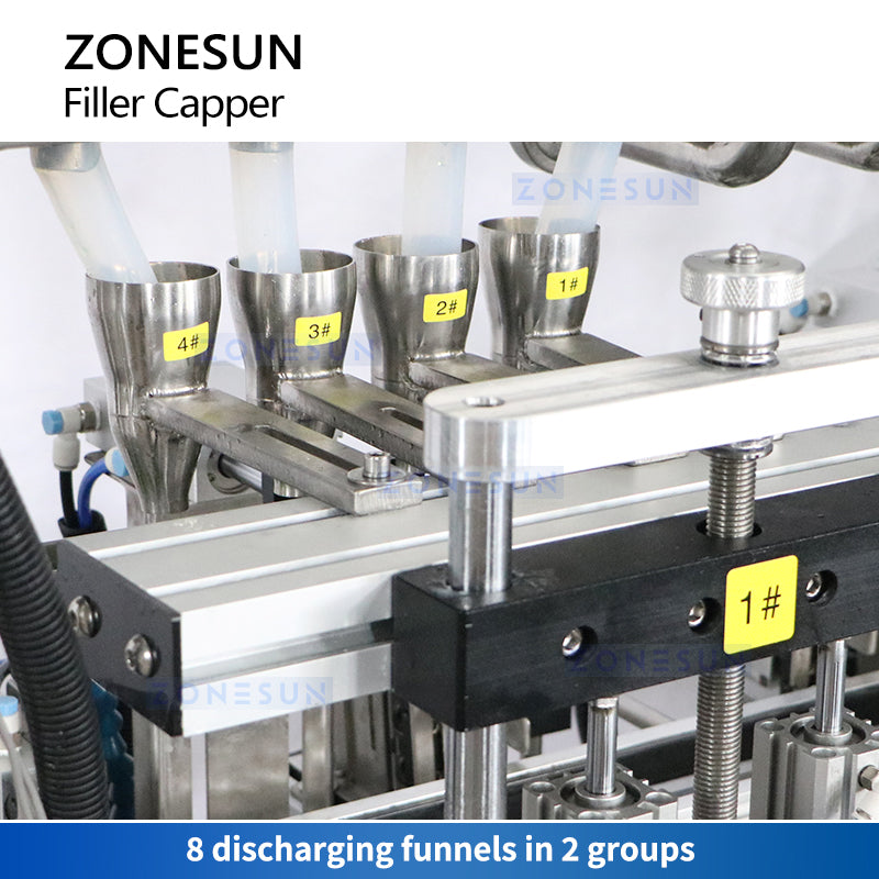 ZONESUN ZS-FAL180F7 Coconut Jelly Juice Filling Capping Production Line