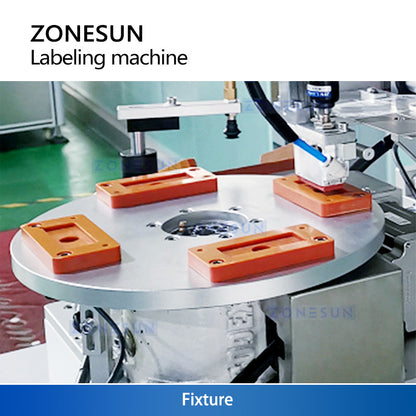 ZONESUN Automatic Label Applicator Machine for Flat Surfaces ZS-TB105F