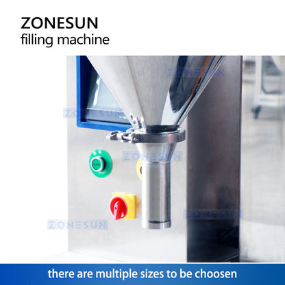 ZONESUN ZS-FM100B Tabletop Auger Filling Machine Powder Filler