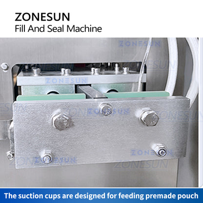 ZONESUN Automatic Premade Pouch Packing Machine Granule Filling Sealing Equipment ZS-AFS04