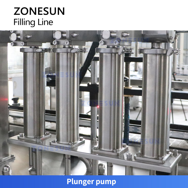 plunger pump filling production line