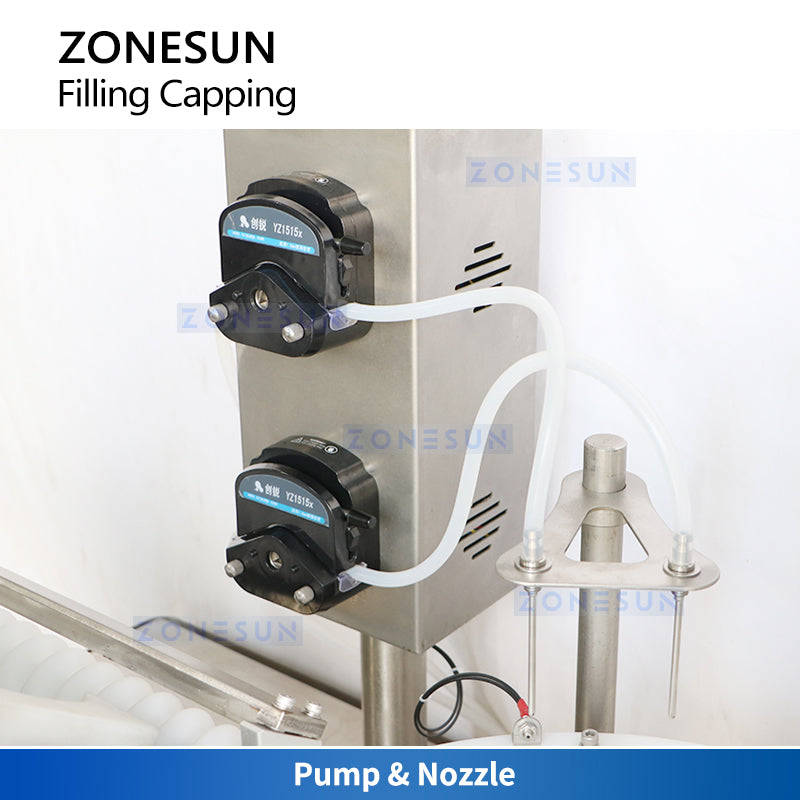 ZONESUN ZS-AFC37  Automatic Rotary Filling & Capping Machine