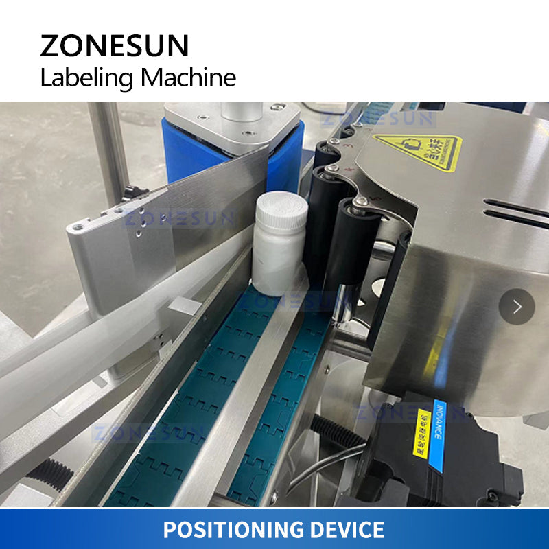 ZONESUN ZS-TB130 Automatic Round Bottle Labeling Machine