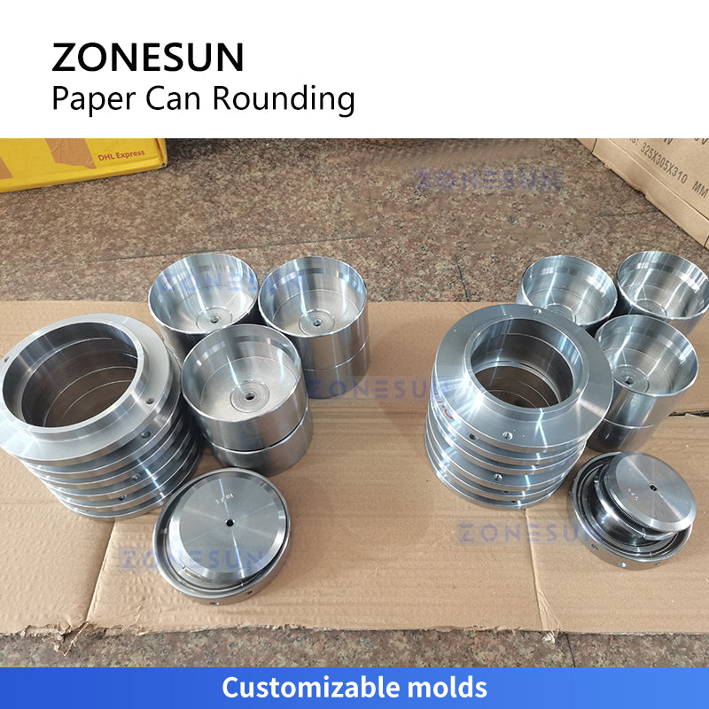 ZONESUN ZS-ZGJB6 Round Box Edge Paper Tube Inner Curling Machine