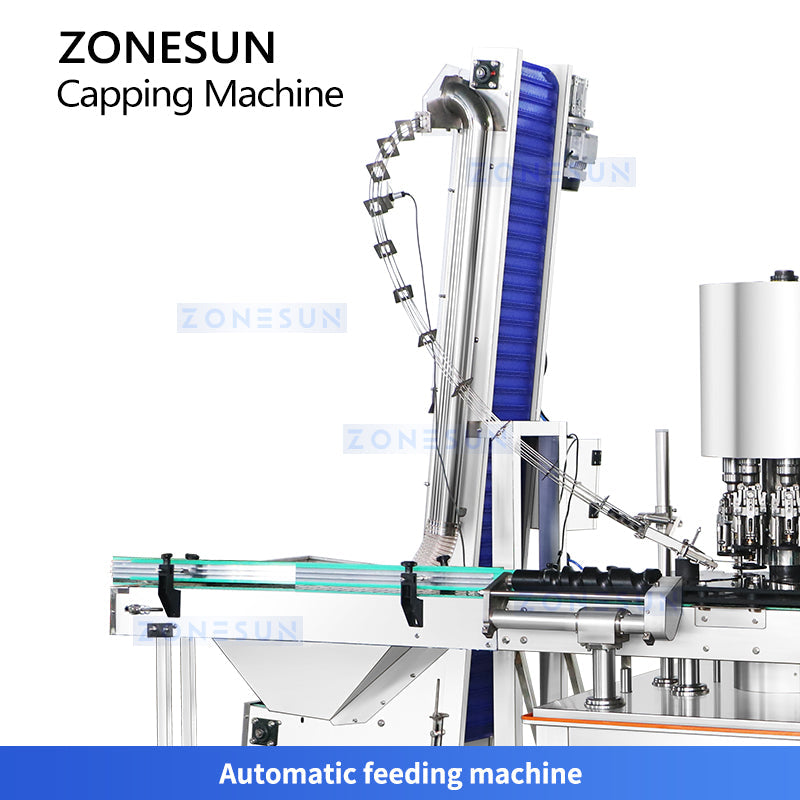 Zonesun ZS-XG440C8 8-Head ROPP Capping Machine | 8000 BPH