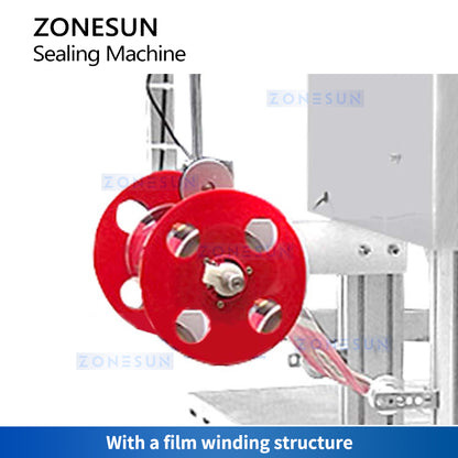 ZONESUN Automatic Aluminum Foil Sealing Machine ZS-FKR2T