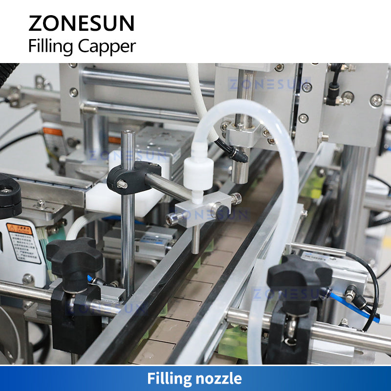 ZONESUN ZS-AFX10 Vial Bottle Filling and Capping Stoppering Monoblock Machine