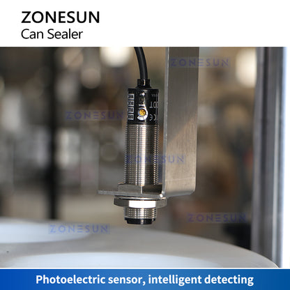 ZONESUN ZS-AFK300 35-130mm Automatic Electric Can Capping Sealing Machine