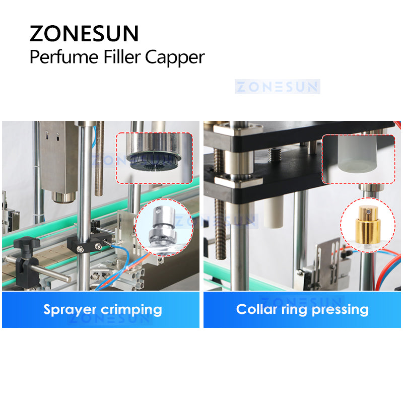 ZONESUN ZS-FAL180XW Fragrance Line Perfume Packaging Machine Mixing Cooling Filtration Filling