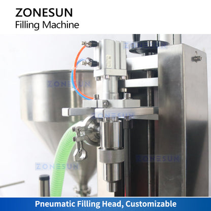 ZONESUN ZS-VTMP1N Automatic Magnetic Pump Liquid Paste Filling Machine（Best Offer）