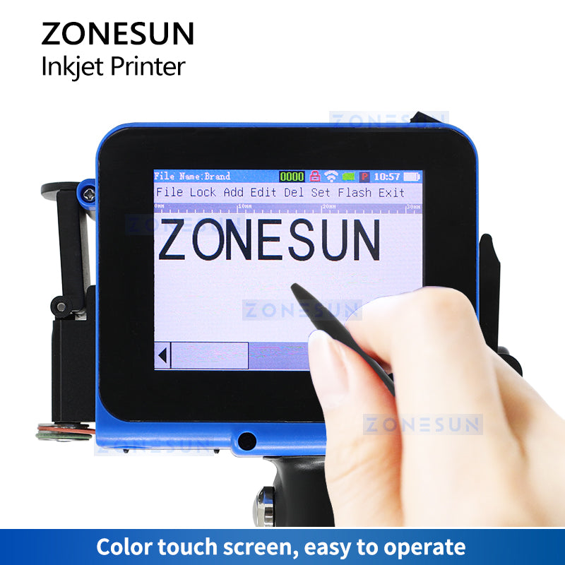 ZONESUN ZS-DC1S Mini Inkjet Printer Date Printing Machine