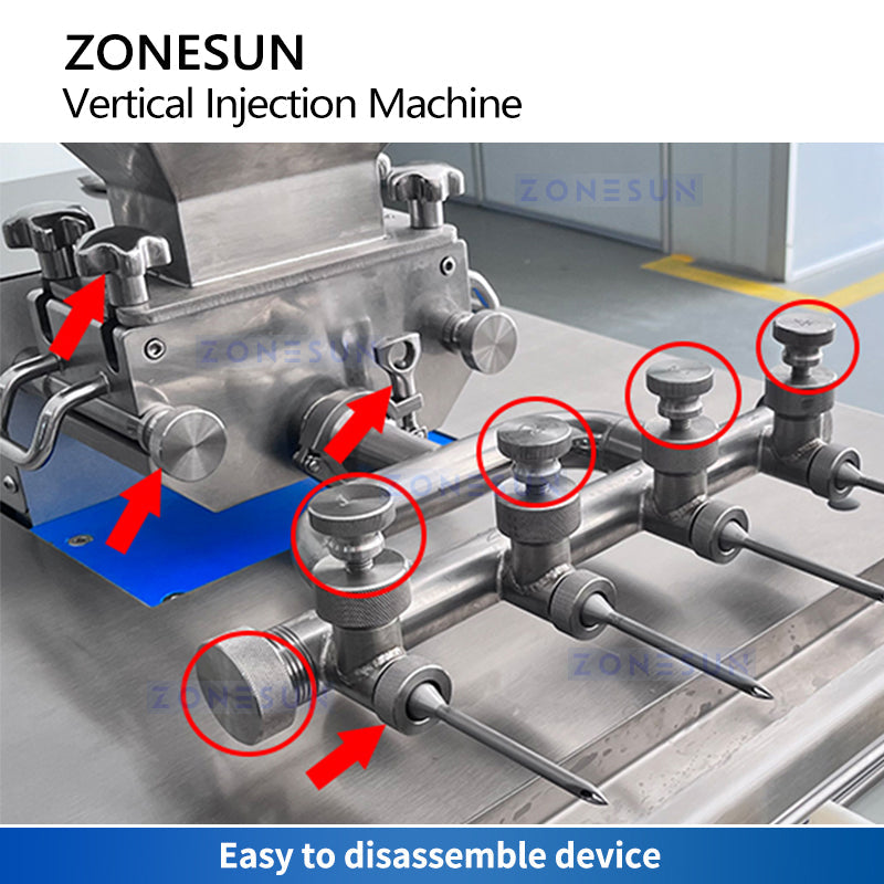 ZONESUN ZS-CZI3 Bread Filling Machine Cake Jams Injection Machine