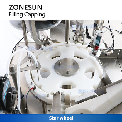 ZONESUN ZS-AFC37  Automatic Rotary Filling & Capping Machine