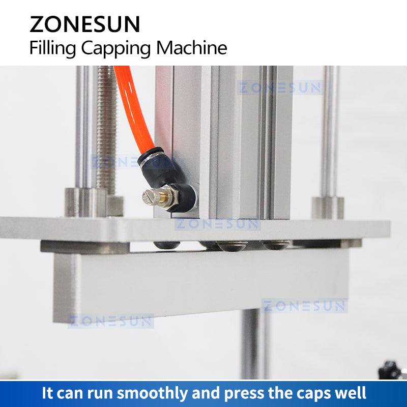 ZONESUN ZS-FYG01 Automatic 10 Diving Nozzles Peristaltic Pump Liquid Filling Capping Machine