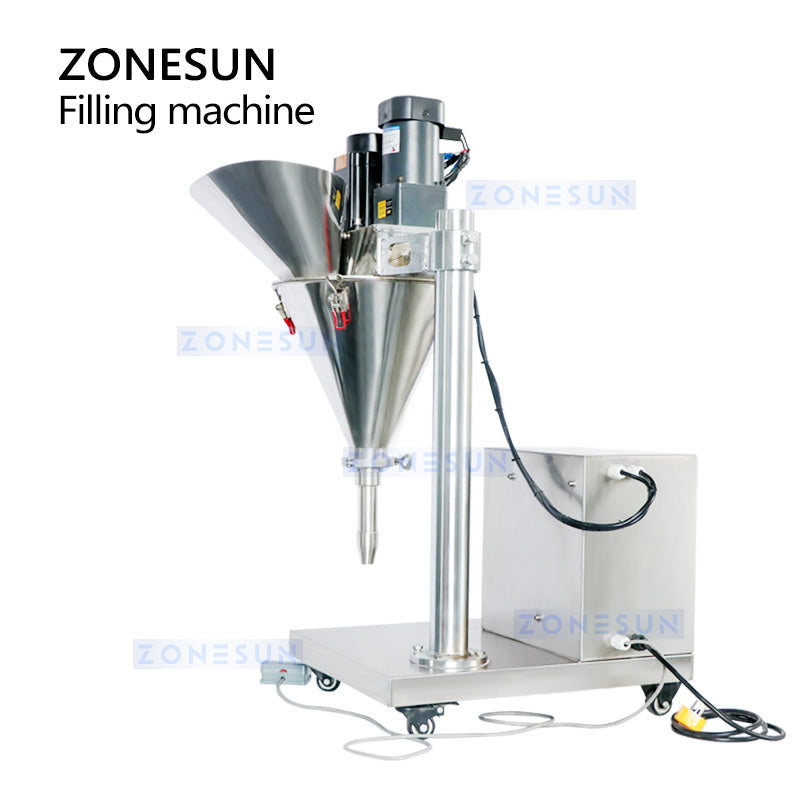 ZONESUN ZS-FM100S Semi-automatic Dry Powder Filling Machine