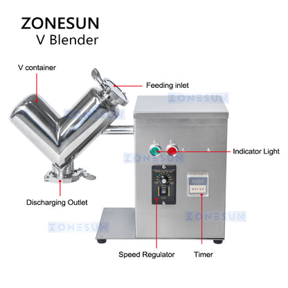 ZONESUN ZS-V2 Powder Mixing Machine