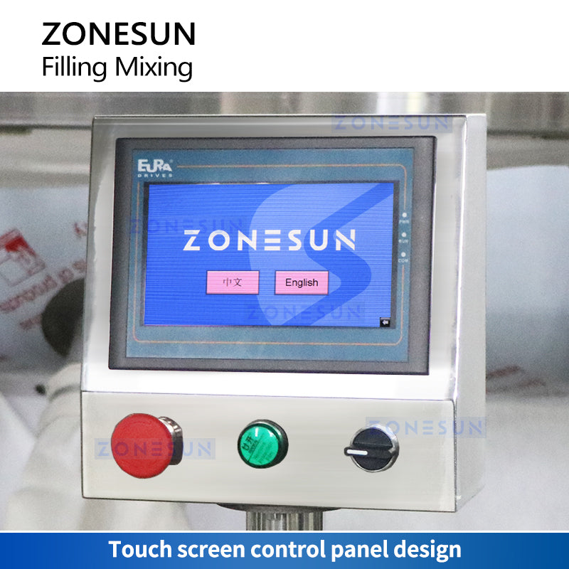 ZONESUN ZS-MB500FP Semi Automatic Auger Powder Mixing Feeding Weighing Filling Machine