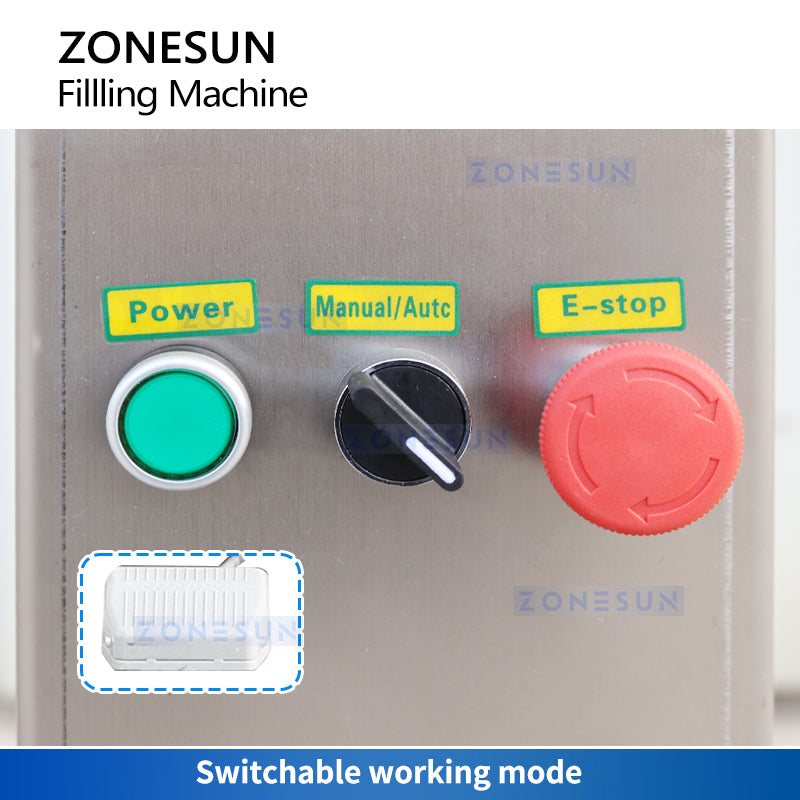 ZONESUN ZS-GTFS2 Semi-automatic Paste Piston Filling Machine