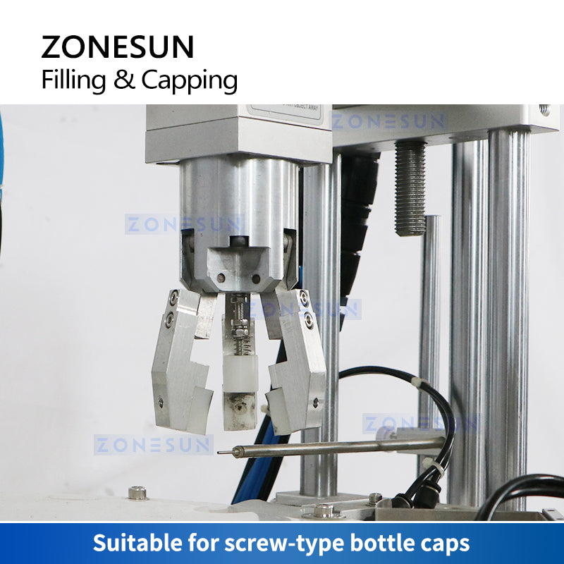 ZONESUN Automatic Bottle Filling and Capping Machine Peristaltic Pump ZS-AFC15