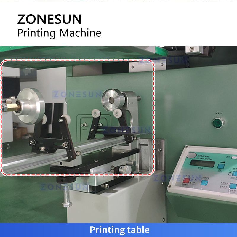 ZONESUN ZS-SWP1 Silk Screen Printing Machine LOGO Printer