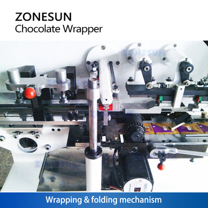 chocolate wrapping folding machine